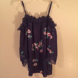 Off the shoulder blouse